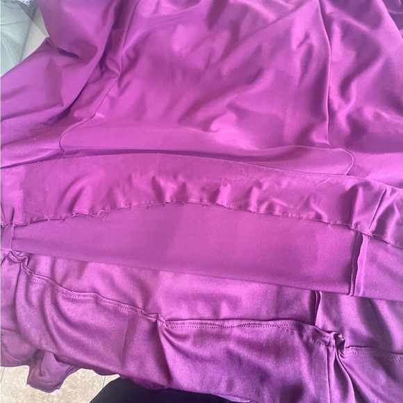 Avery Burgundy and Gold Maxi Dress - Picture 3 of 7